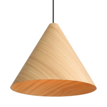Golden 3988-18 LWA - Golden Lighting Conique 2-light Pendant in Light Walnut